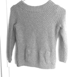 Woven sweater